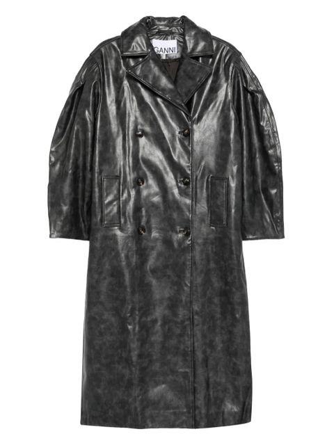 GANNI double-breasted coat - Black - zdjęcie produktu nr 1