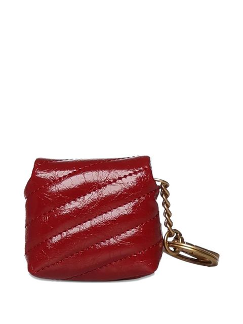 PINKO quilted airpods case - Red - zdjęcie produktu nr 2