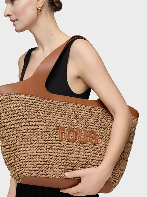 Tous torebka LIRIO RAFIA kolor brązowy 2002205243