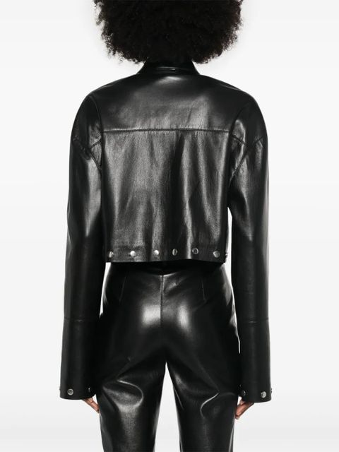 Nanushka Kassie shirt - Black