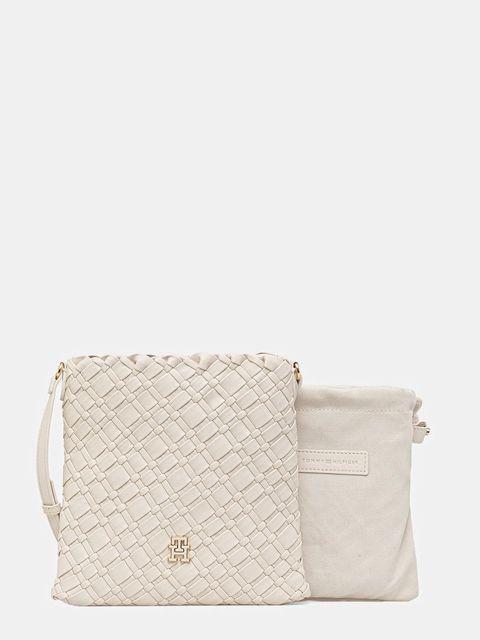 Tommy Hilfiger torebka kolor beżowy AW0AW18158 - zdjęcie produktu nr 1