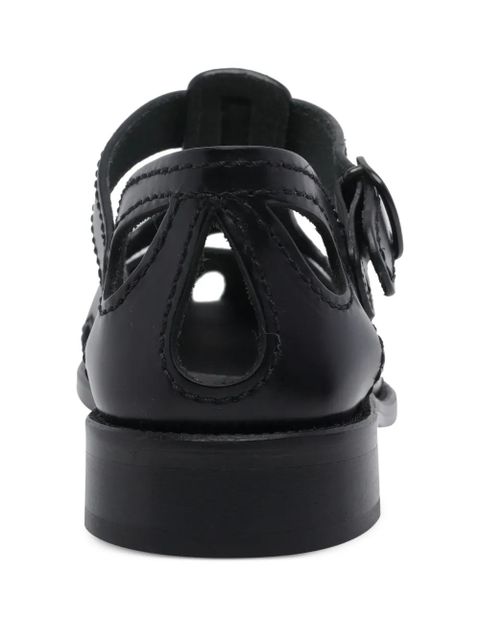 Hereu buckle floreta pumps - Black