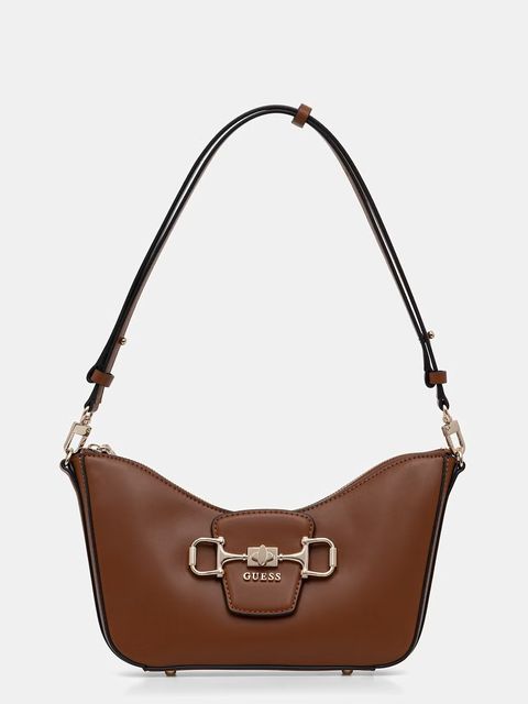 Guess torebka bagietka damska z imitacji skóry JANIE - zdjęcie produktu nr 1