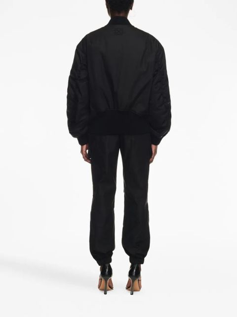 Off-White zip-fastening bomber jacket - Black