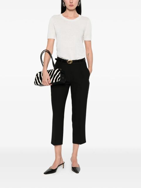 Weekend Max Mara Wkdpancone crew neck short-sleeve top - White - zdjęcie produktu nr 2