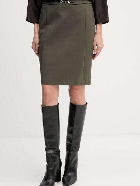 Joseph Ribkoff spódnica kolor zielony mini prosta 253035 - zdjęcie produktu nr 1