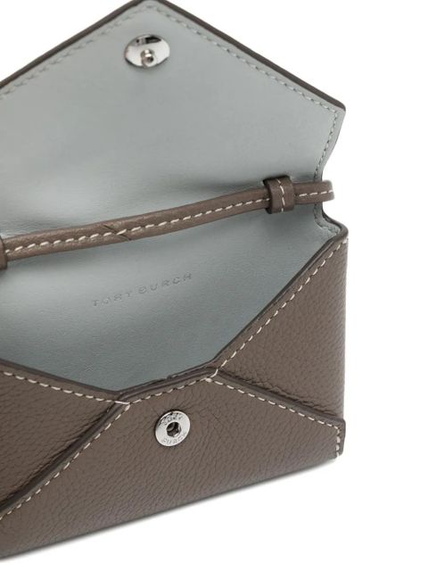 Tory Burch lanyard cardholder - Brown - zdjęcie produktu nr 2