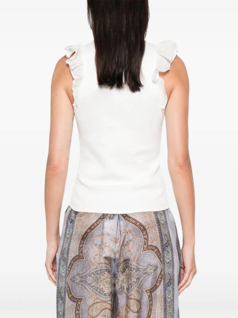 ZIMMERMANN Awaken sleeveless blouse - White