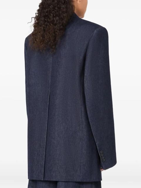 Sportmax double-breasted blazer - Blue