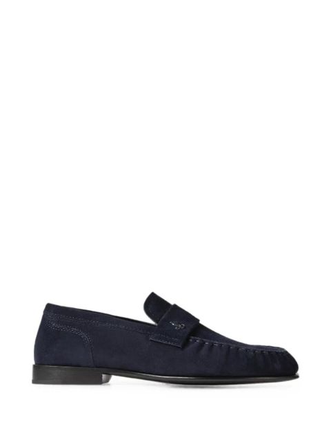 Jimmy Choo Ellis F suede loafers - Blue - zdjęcie produktu nr 1