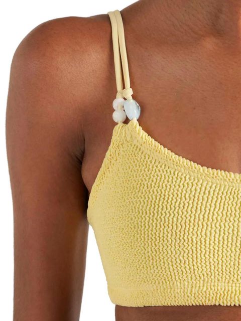 Hunza G Cassie beaded bikini - Yellow - zdjęcie produktu nr 2