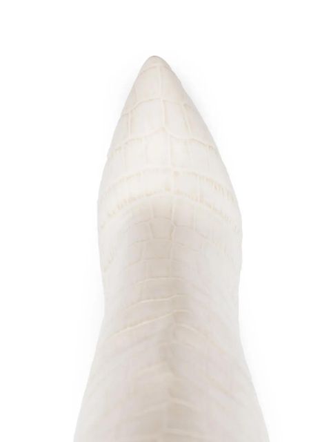 Paris Texas Anja 105mm leather boots - Neutrals - zdjęcie produktu nr 2