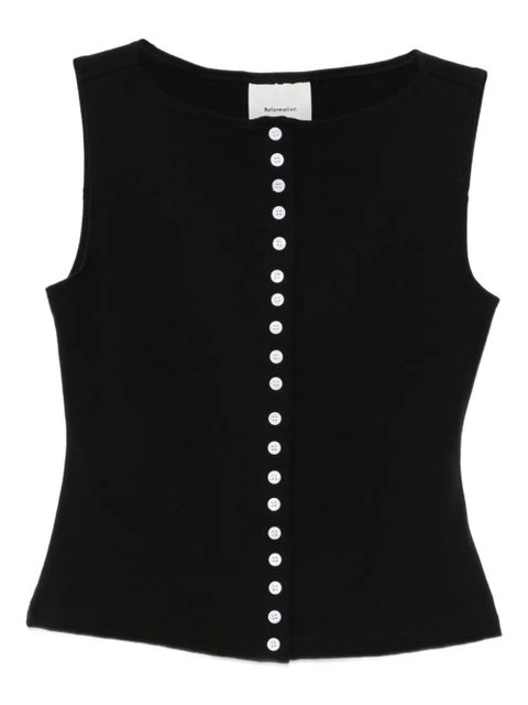 Reformation Julie top - Black - zdjęcie produktu nr 1