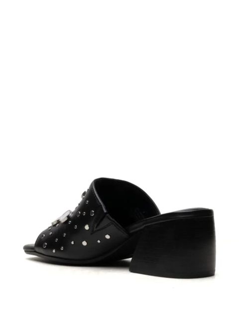 Free People Mirage studded-embellishment sandals - Black