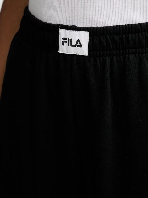 Fila dres bawełniany damski kolor czarny FPW4212