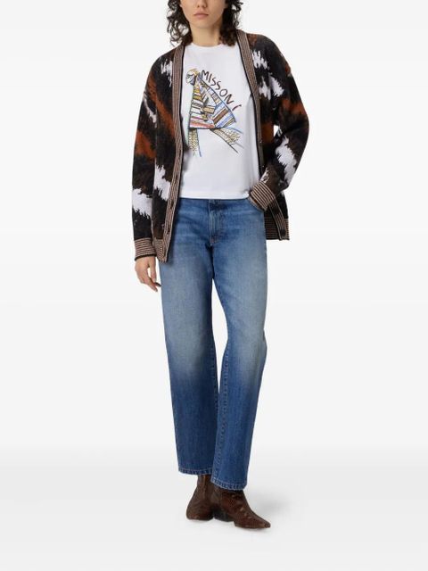 Missoni graphic-print T-shirt - White - zdjęcie produktu nr 2