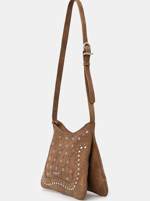 Desigual torebka YANKEE MANAOS CAMEL kolor brązowy 25WAXPB4 - zdjęcie produktu nr 2