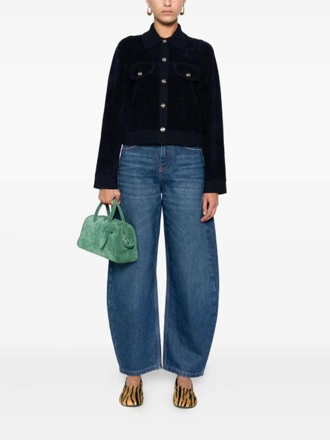 Maje logo-patch jeans - Blue - zdjęcie produktu nr 2