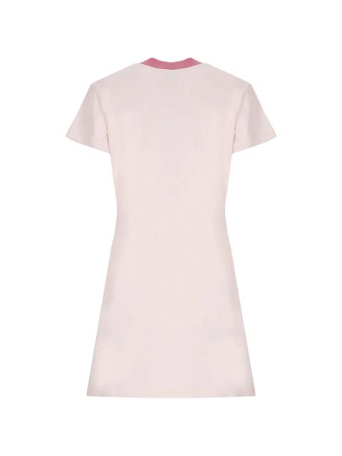 Casablanca print T-shirt dress - Pink - zdjęcie produktu nr 2