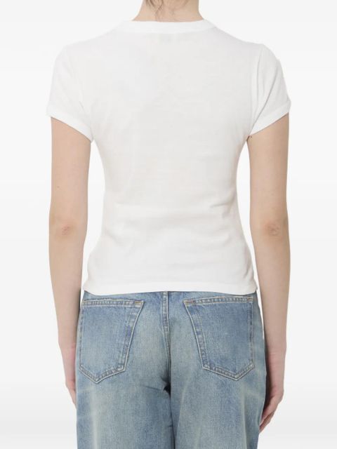Saint Laurent Cassandre T-shirt - White