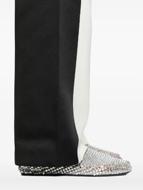 Christopher Esber side-stripe trousers - White