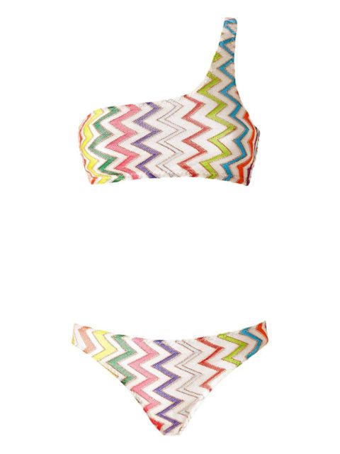 Missoni zigzag-pattern bikini - White - zdjęcie produktu nr 1