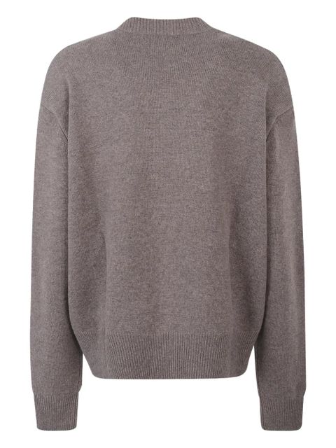 The Frankie Shop Rafaela padded sweater - Brown