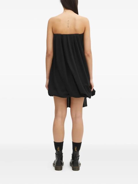 JW Anderson draped bustier strapless dress - Black - zdjęcie produktu nr 2