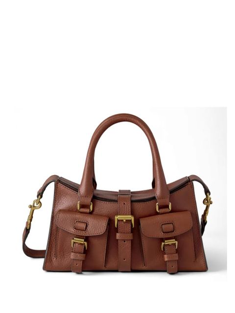 Mulberry mini Roxanne buckle-detail shoulder bag - Brown - zdjęcie produktu nr 2