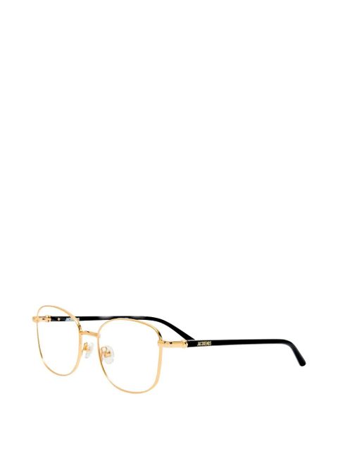 Jacquemus square frame glasses - Gold - zdjęcie produktu nr 2