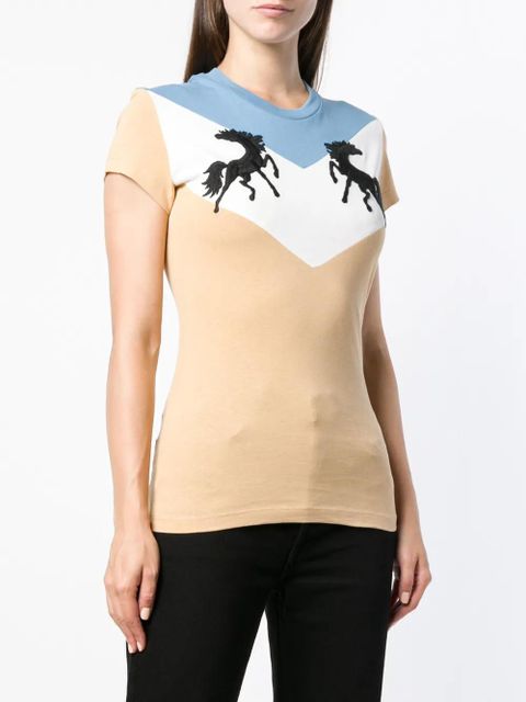 Off-White Twisting Horses T-shirt - Neutrals - zdjęcie produktu nr 2
