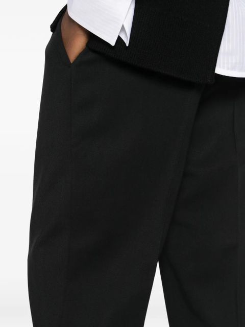 TOTEME pleat trousers - Black