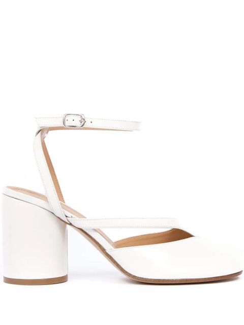 Maison Margiela 80mm Tabi sandal pumps - White - zdjęcie produktu nr 1
