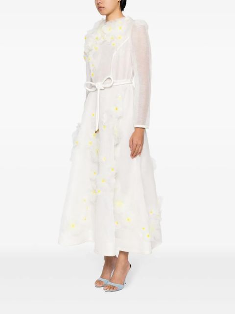 ZIMMERMANN Matchmaker Daisy midi dress - White - zdjęcie produktu nr 2