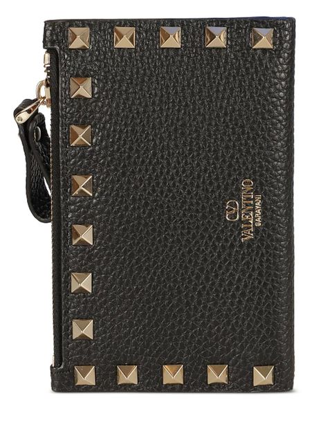 Valentino Garavani rockstud zipped wallet - Black - zdjęcie produktu nr 1
