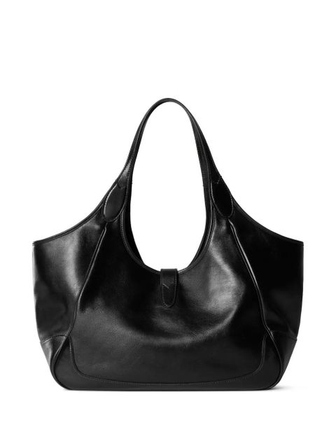 Gucci medium Mercato leather tote bag - Black - zdjęcie produktu nr 2