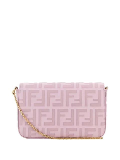 FENDI FF Diamonds logo-embellished wallet - Pink - zdjęcie produktu nr 2