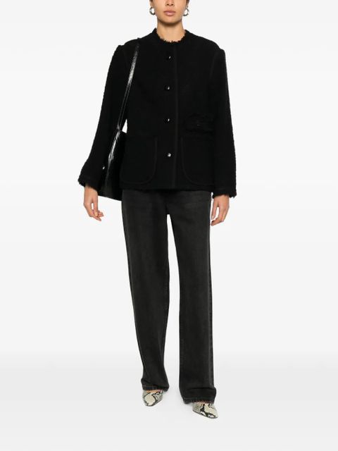 ISABEL MARANT Maylin buttoned jacket - Black - zdjęcie produktu nr 2