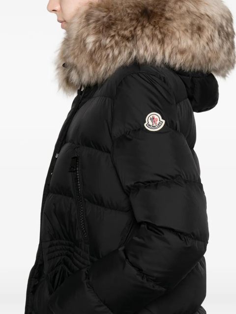 Moncler Aphroti zip-fastening coat - Black