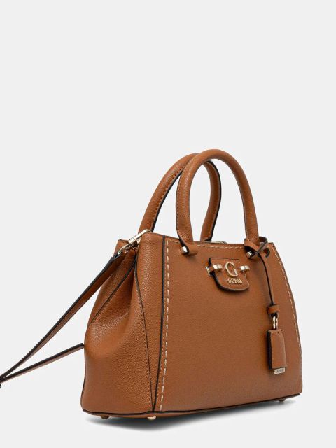 Guess torebka NASTRA kolor brązowy HWBG96 37060