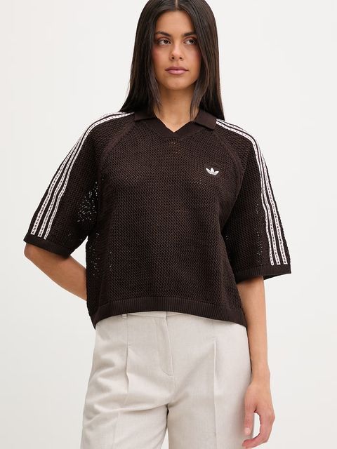 adidas Originals polo swetrowe damskie - zdjęcie produktu nr 1