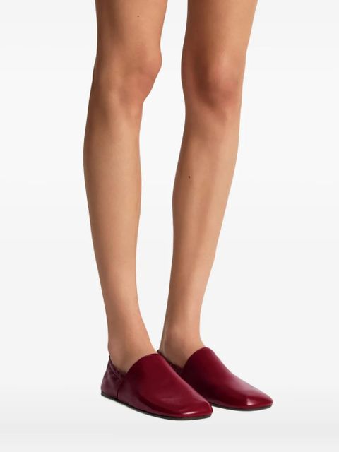 KHAITE Banks ballet flats - Red