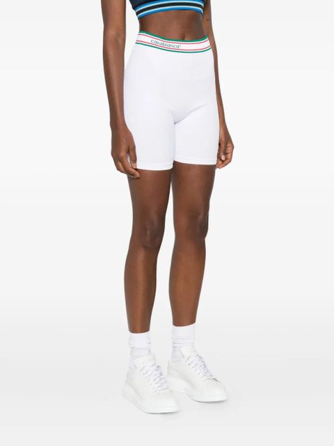 Casablanca seamless sports shorts - White