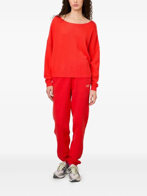 American Vintage Damsville boat neck sweater - Red - zdjęcie produktu nr 2