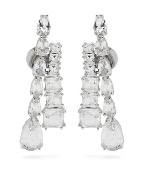 Swarovski Matrix earrings - Silver - zdjęcie produktu nr 1