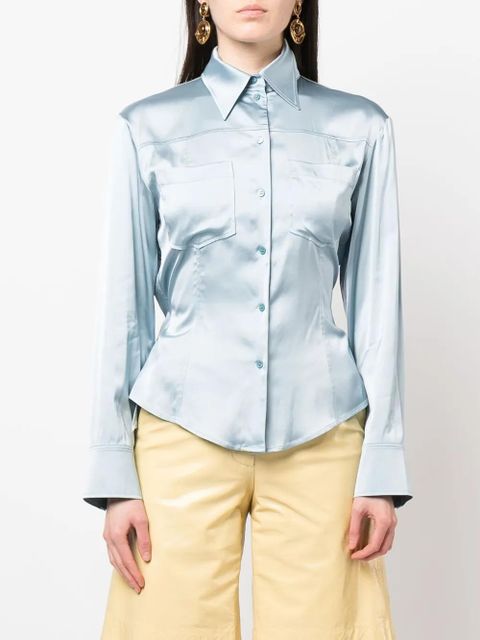 Jacquemus La Chemise Mentalo shirt - Blue
