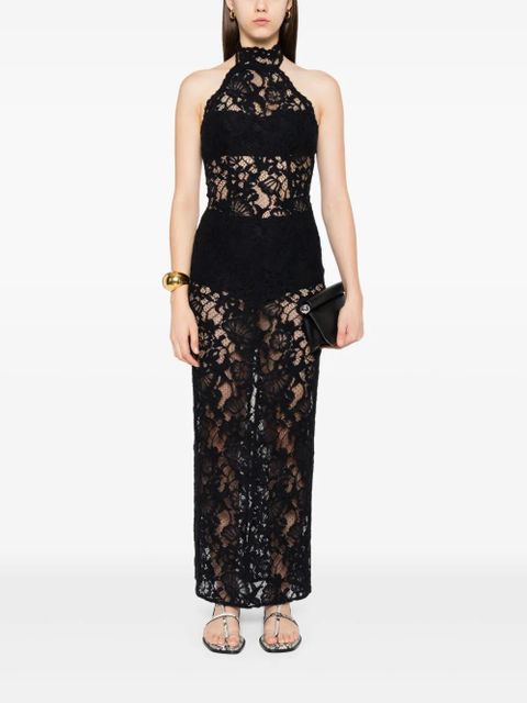 MANURÍ Cherie dress - BLACK - zdjęcie produktu nr 2