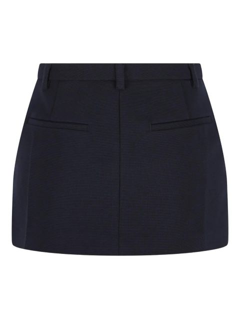 Miu Miu button-detail mini skirt - Blue - zdjęcie produktu nr 2