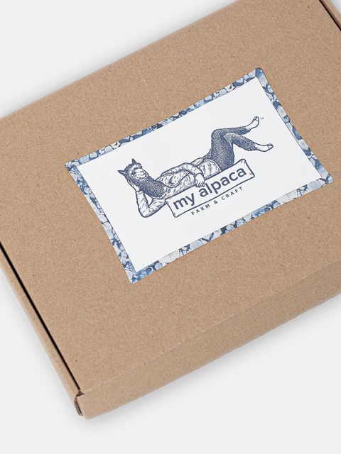 My Alpaca szalik wełniany z alpaki