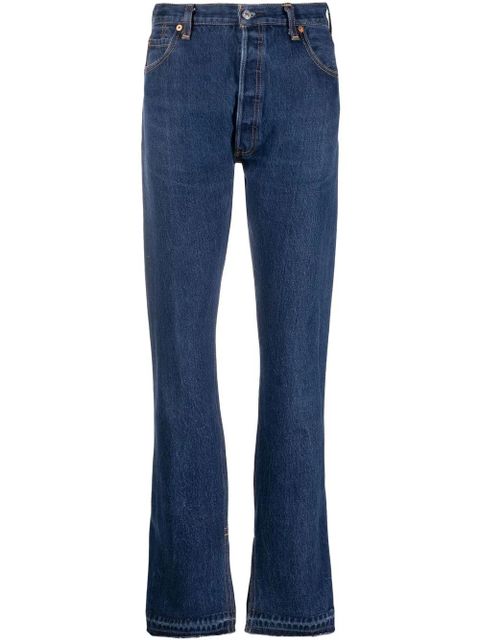 RE/DONE high-rise slim-fit jeans - Blue - zdjęcie produktu nr 1